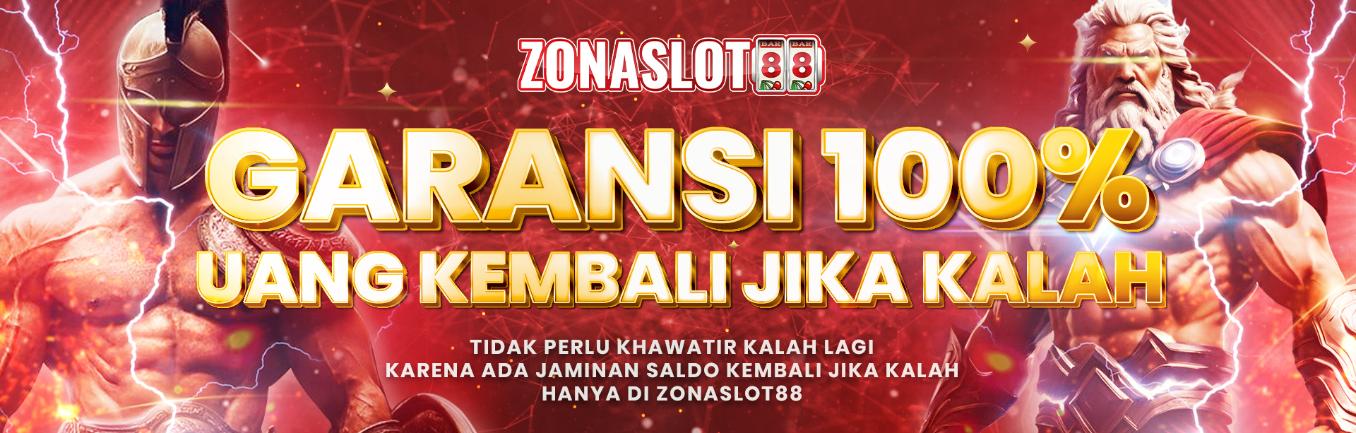 GARANSI CASHBACK 100% UNTUK NEW MEMBER