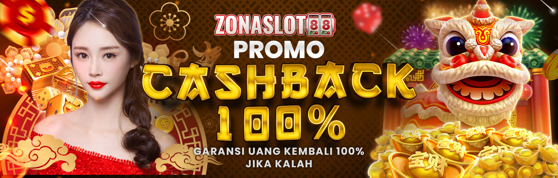 GARANSI CASHBACK 100% UNTUK NEW MEMBER